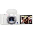 Cyber-shot ZV-1 Content Creator Vlogger 20.1MP 2.9x Optical Zoom Digital Camera - White DCZV1/W Sony
