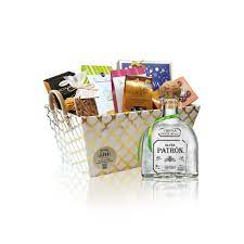 tequila gift basket patron