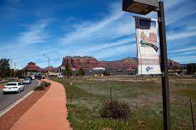 The hilton sedona sits just uphill from (and within easy walking distance of) a row of shops and restaurants in the village of oak creek. New Hotel In The Village Of Oak Creek Put On Hold Sedona Red Rock News