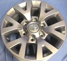 oem toyota tacoma 16in oe silver wheels