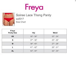 Freya Soiree Lace Thong Brazilian Panty