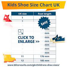 Kids Shoe Size Chart: Children's Shoe Sizes the Easy Way!