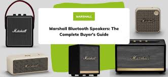 marshall bluetooth speakers the