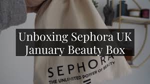 sephora uk january beauty box beauty