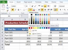 grants to cells in excel 2010