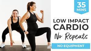 35 minute low impact cardio at home