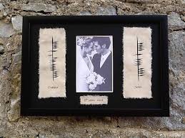 personalized hand painted ogham wedding