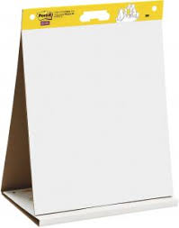 Post It Super Sticky Tabletop Easel Pad 20 X 23 Inches 20 Sheets Pad 1 Pad 563 De Portable White Premium Self Stick Flip Chart Paper Dry Erase