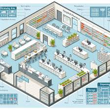 hospital pharmacy floor plan design