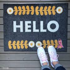 floor home welcome a cure mat