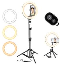 10 2 Selfie Ring Light W Tripod Stand Phone Holder 3 Modes 10 Brightness Level 120 Led Bulbs Dimmable Selfie Ringlight For Live Stream Makeup Youtube Video Photography Shooting Walmart Com Walmart Com
