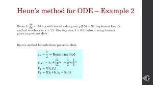 6 1 1 heun s method in solving ode