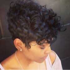 Short hair that has been finely cut can emanate confidence and make the wearer look very sexy. Spiral Curls Pixie Short Hair Waves Short Hair Styles Pixie Short Sassy Hair