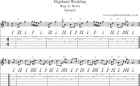 Scottish Tune Sheetmusic Midi Mp3 Guitar Chords Tabs