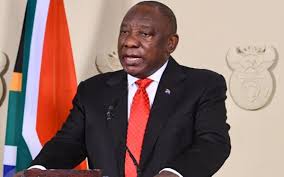 South africa president cyril ramaphosa was captured struggling to get his facemask on after delivering a speech on the importance of south africa president cyril ramaphosa struggled to secure mask on his ear. Presidents Gives An Update On The Covid 19 Vaccine Skills Portal