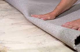 how to lay carpet on concrete the main