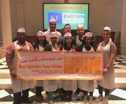 eastern funding volunteers at nyc soup