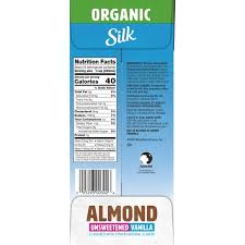 costco silk unsweetened vanilla almond