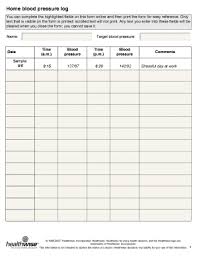 Printable Blood Glucose Journal Download Them Or Print
