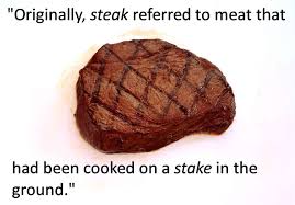 commonly confused words stake and steak