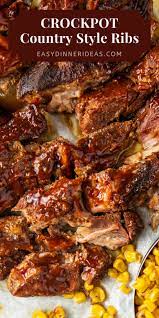 slow cooker country style ribs easy