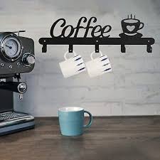 Coffee Mug Holder Wall Mounted Metal