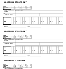 sle tennis score sheet templates