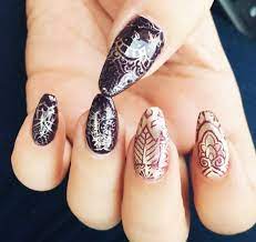 how to apply henna on nails a full and