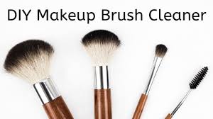 diy makeup brush cleaner sylly living
