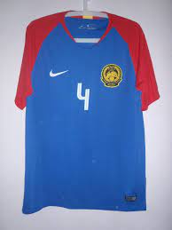 Wear the crest on your heart and show your colours whatever they are. Malaysia Away Football Shirt 2018 2019