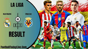 Complete overview of real madrid vs villarreal (laliga) including video replays, lineups, stats and fan opinion. Real Madrid Vs Villarreal La Liga Week 37 Result 2020