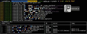 اسکنر باگ sqliv با ابزار sqli پن تست کور