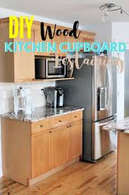 how to refinish wood kitchen cabinets