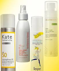 7 sunscreen mists that won t smear your