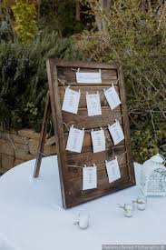 Wooden Wedding Seating Chart Idea Simple Wedding Seating