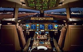 boeing 777 pit inside view