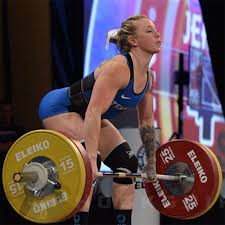olympic style female weightlifters to