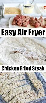 air fryer en fried steak ninja