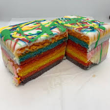 Featured in canadian chocolate bars four ways. Passover Rainbow Seven Layer Cake By Butterflake Bakery Goldbelly
