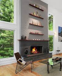 Design Idea For Above A Fireplace