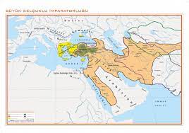 Selçuklular türkler'in oğuz boylarından gelir. Buyuk Selcuklu Imparatorlugu Haritasi