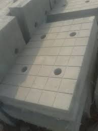 solid cover block concrete slab for