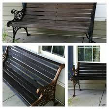 wooden bench outdoor