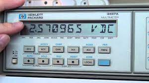Multimeter Review / buyers guide: Part 1 - HP 3457A 6.5 / 7.5 digit  precision bench multimeter - YouTube