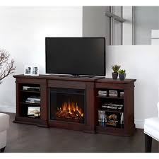 Modern Wood Tv Stand Electric Fireplace