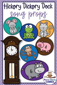 You can use the printable hickory dickory dock nursery rhyme for activities at the daycare, preschool, kindergarten or home. Pin On Nursery Rhyme Time