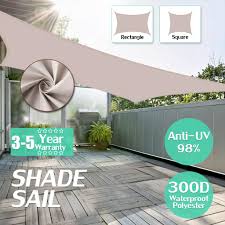 These backyard shade sails are waterproof. Retractable Outdoor Sun Shade Sail Sun Canopy Outdoor Garden Plant Cover Awning Decoration Buy At A Low Prices On Joom E Commerce Platform