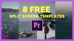 Whether you're in need of modern, colorful, animated titles, you should be able to find a download to leave an everlasting impact on your viewers. Free Split Screen Templates For Adobe Premiere Pro Cc Youtube