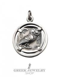 dess athena and wise owl pendant