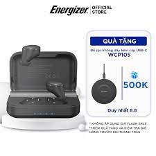 Giảm ₫311,000] Tai nghe true wireless energizer ub2608 - kèm hộp sạc di  động 2600mah, chống thấm nước ipx4 - hàng chính hãng - tháng 8/2022 -  BeeCost
